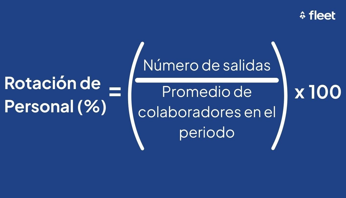 Fórmula rotación de personal - fleet